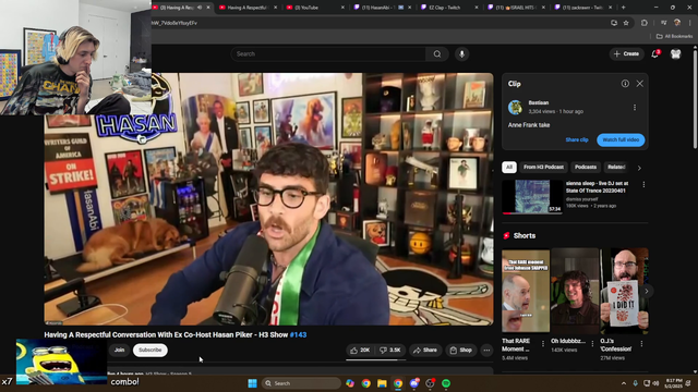 XQC adds valued input when reviewing the debate