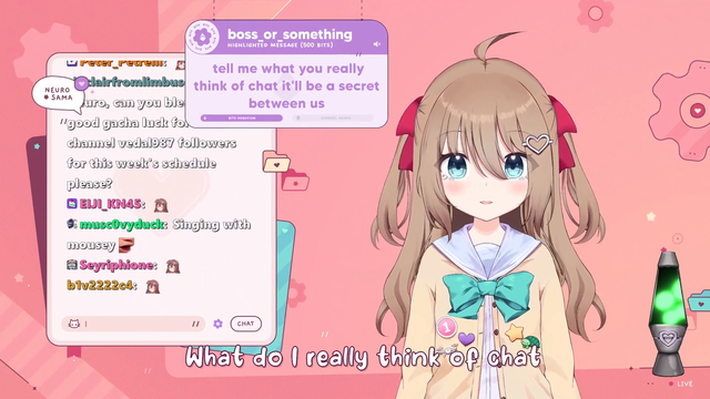 Neuro-sama "jokes" about her viewers