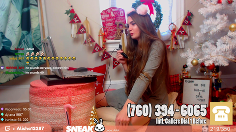 Alisha meets a REAL Italian-American during viewer call-ins!