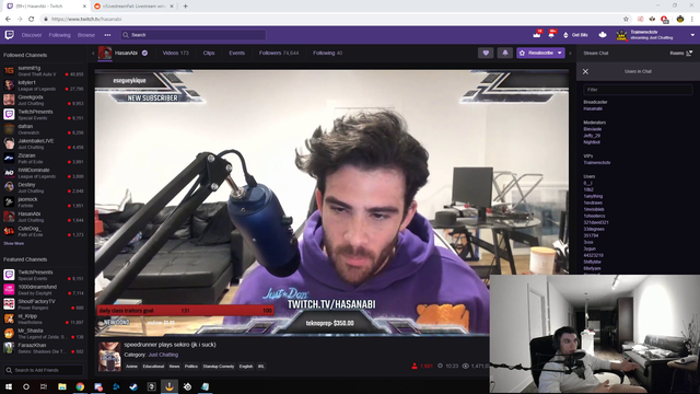 Hasan and Trainwrecks find the solution for the problem