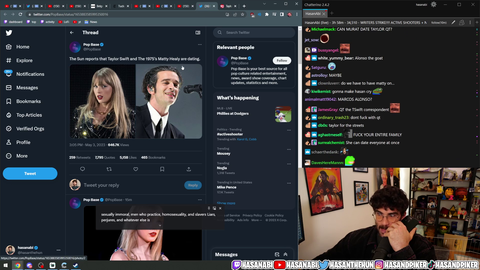Hasan is closer to Taylor Swift than QT