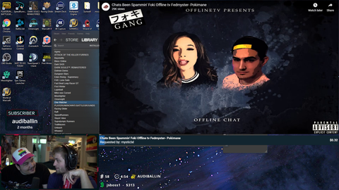 Soda and Greek react to cringey Offline TV fansong