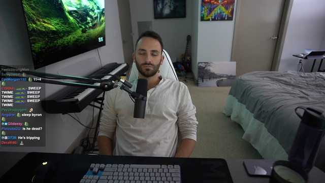 Reckful thinking as hard as he can to try answer 11+4