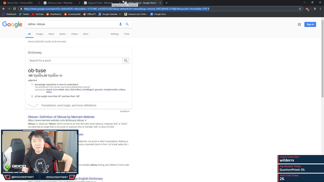 Disguised Toast Wikipedia Page Hacked