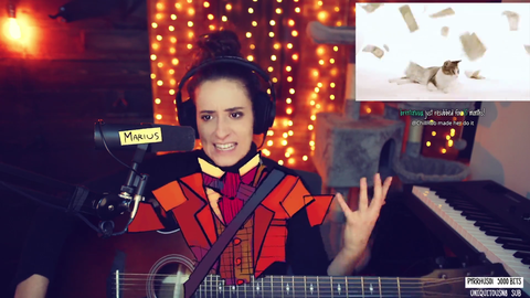 Streamer performs a 1-woman recreation of Les Mis for her 3 year stream celebration