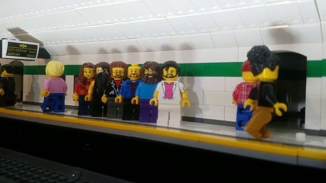 This small streamer built a Lego subway, and all of his subscribers have their own Lego figure inside