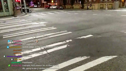 Destiny gets asked for spare change