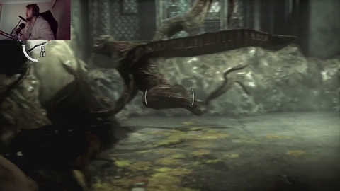 Streamer gets jump scared by fiancè whilst playing horror game