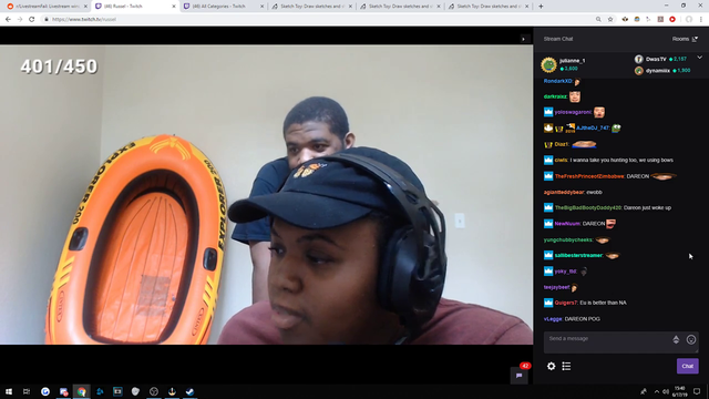 M0xy lets Dareon and Russell entertain his stream