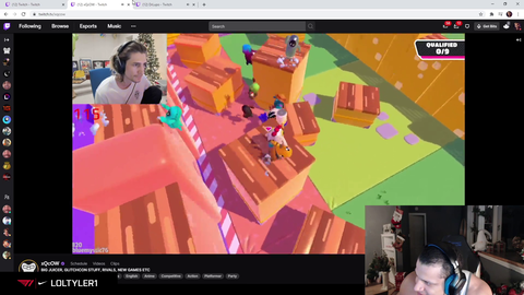 xQc blatantly cheats in Twitch Rivals tiebreaker