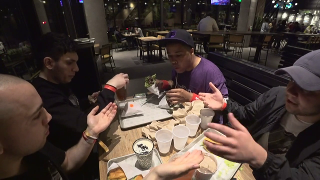 The Boys say Grace .. squadW