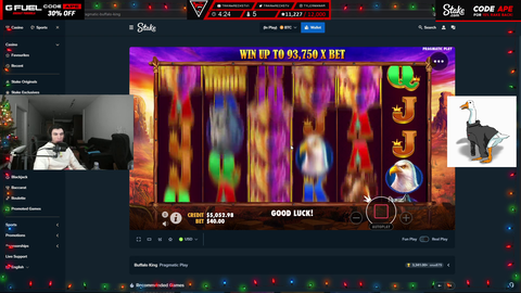 Train blows up on chat after losing 900k on slots over 13 hours