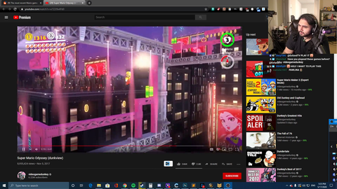 Esfand check the front page of Twitch.