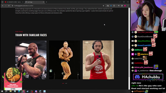 Mizkif gym needs a female model