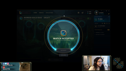 Imaqtpie on the subject of inheritance