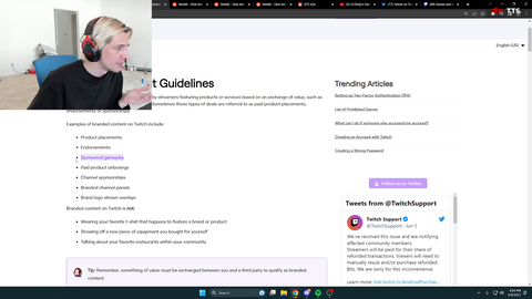 Xqc shows 3% screen of sponsered gameplay