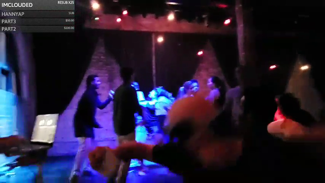 Mitchjones knocks over DJ laptop