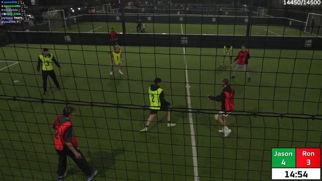 Insane bicycle kick goal