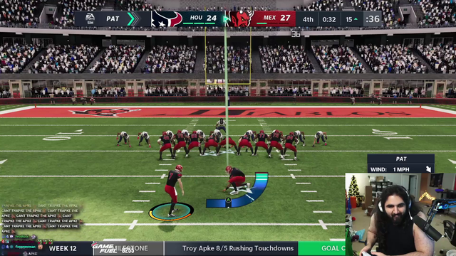Esfand comes back from down 0-14 in Madden.