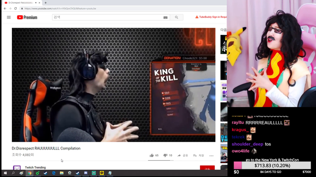 Korean streamer goes full forsenCD