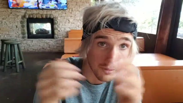 Crazy chick tries to yoink Mitch's phone