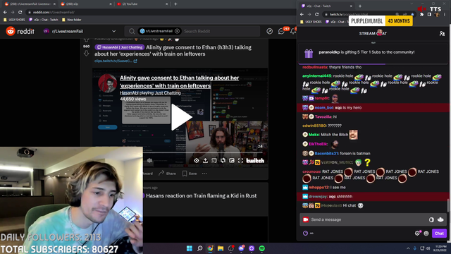 XQC says Mitch failed a bit in delivering the final blow, but Mitch is also a bit of the hero