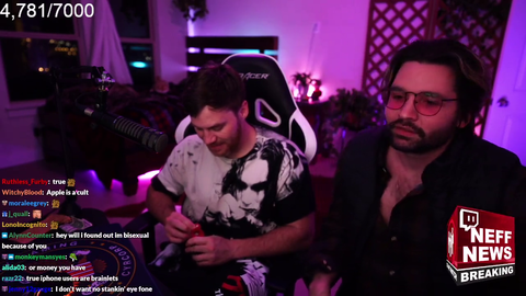 Cyr comes out to Will live on stream