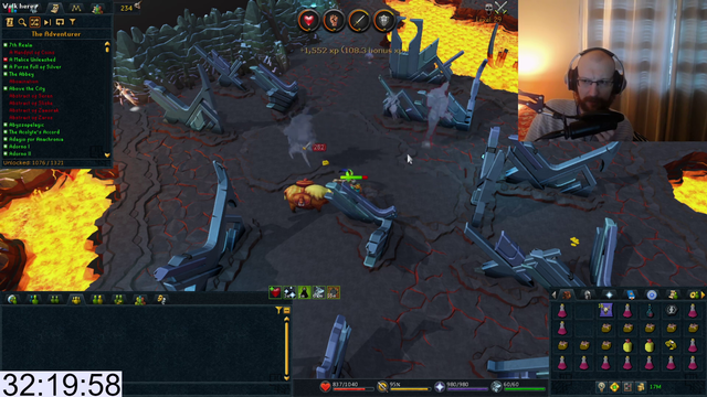 Local Lithuanian RuneScape man losing it after 32 hours of streaming