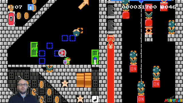 After 5 hours, Aurateur beats the Link shell jump level!