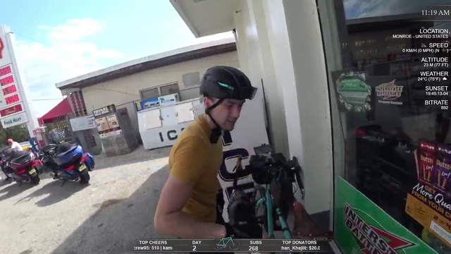 IRL donation war between two bikers