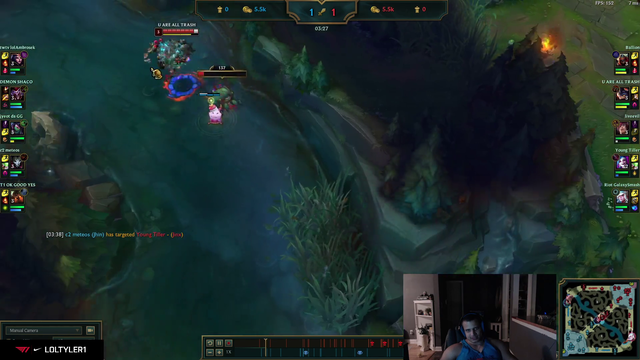 Jungler goes for the crab save