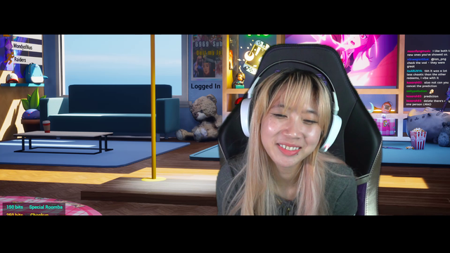 Streamer releases a new live amv dance edit channel point redeem during subathon