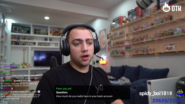 Mizkif says how much he actually has in the bank (he also bought a mansion a few months ago)