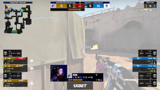 Just a friendly game of Counter-Strike between Germany and Brazil.