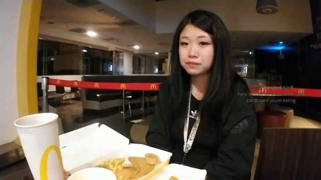 Bawsai lay a huge fart in Mc Donalds