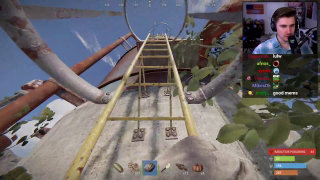 Ludwig shows off his Rust skills