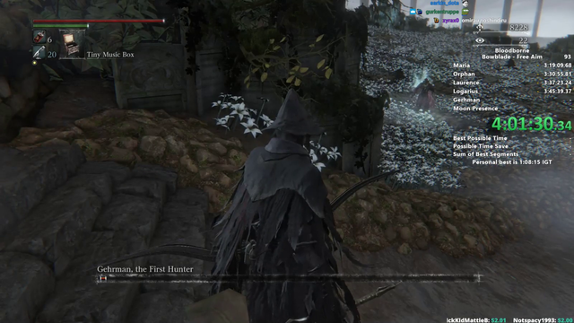 Distortion2 noscopes a Bloodborne boss