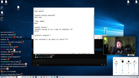 Destiny having a very 'civil' conversation with TheStockGuy