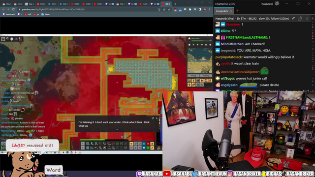 Train told Mizkif he will delete the Tweet if he joined the call
