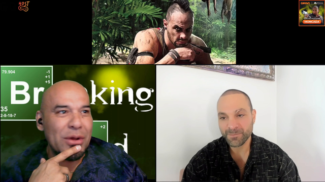 the voice of Vaas in Far Cry 3 and the actor who played Nacho Varga in Better Call Saul discovers Twitch