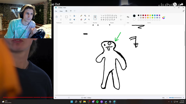 Nick (xqc's brother) is having fun during X and Greeks debate.