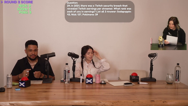 Soda and Poki learn NMP's position on the leaked 2021 Twitch earning rankings