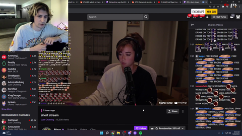 xQc calls out Maya for having a conflict of interest