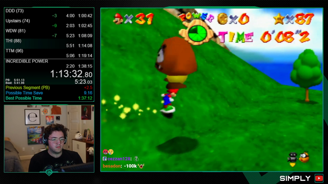 Simply kills a PB run with a bit