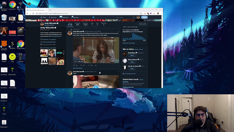 After drinking an entire bottle of Jack Daniels over a 4 hour stream and crying at the end, Andy Jebaits the World