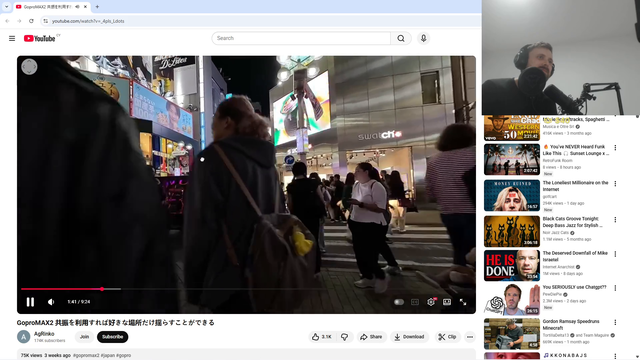 Forsen appreciating Japan