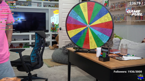 Miz spins the wheel