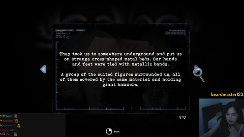 Daph plays a very original new horror game
