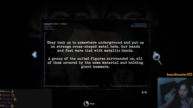 Daph plays a very original new horror game