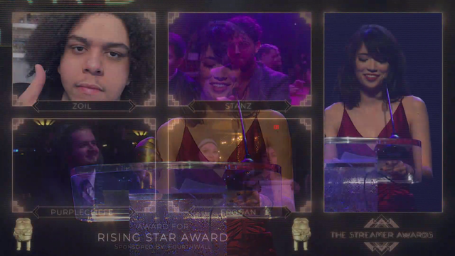 The Winner of The Rising Streamer Award Is...